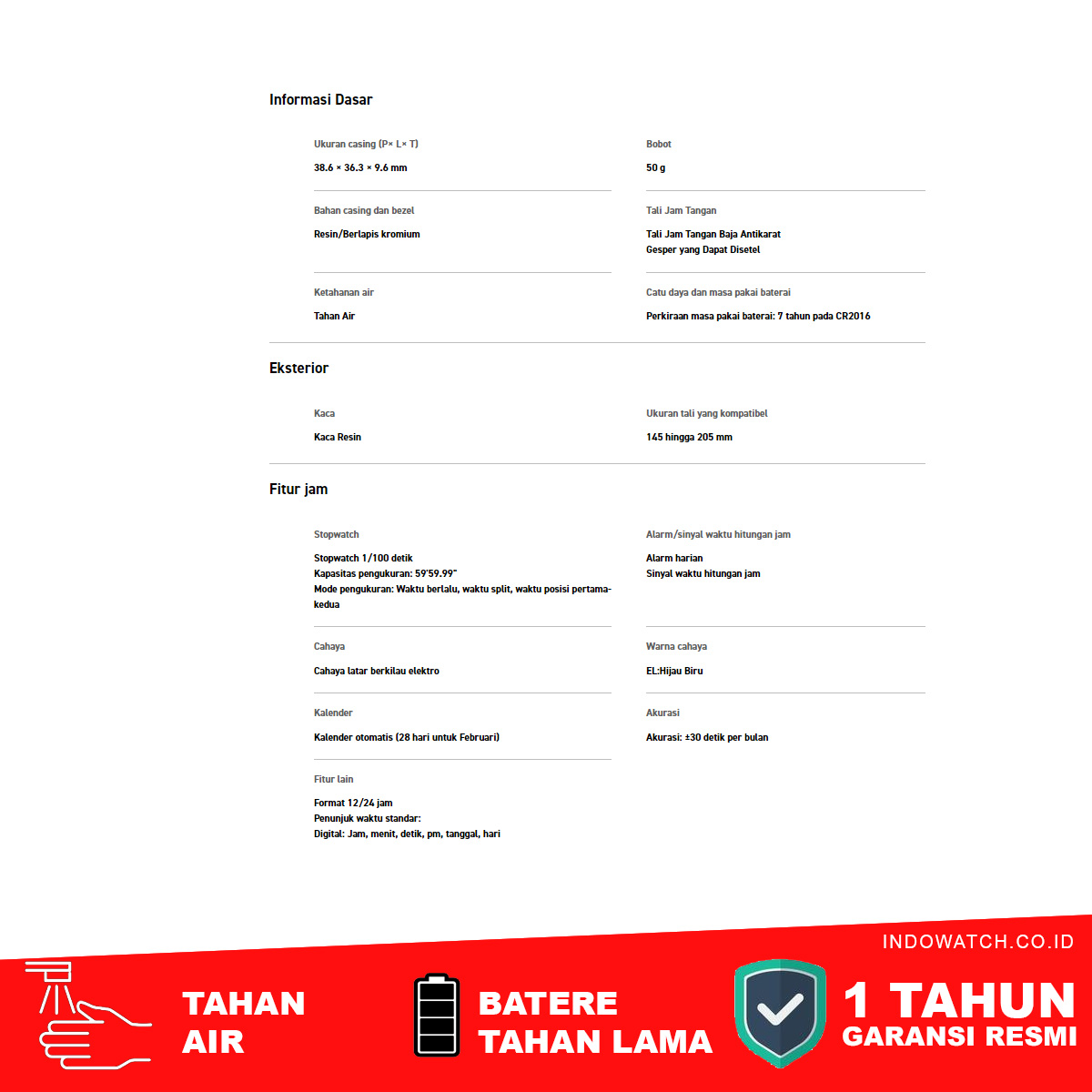 Casio standard A168WA-1 vintage - Image 4