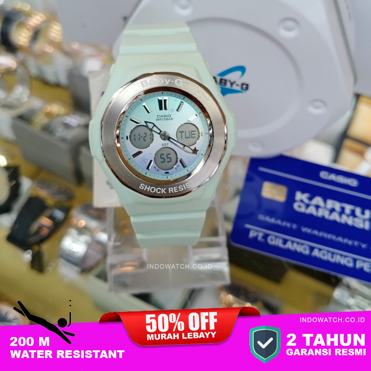 Casio Baby-G BGA-100ST-3A - Image 3