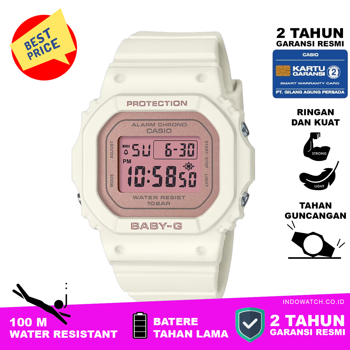Casio Baby-G BGD-565SC-4 jam tangan wanita
