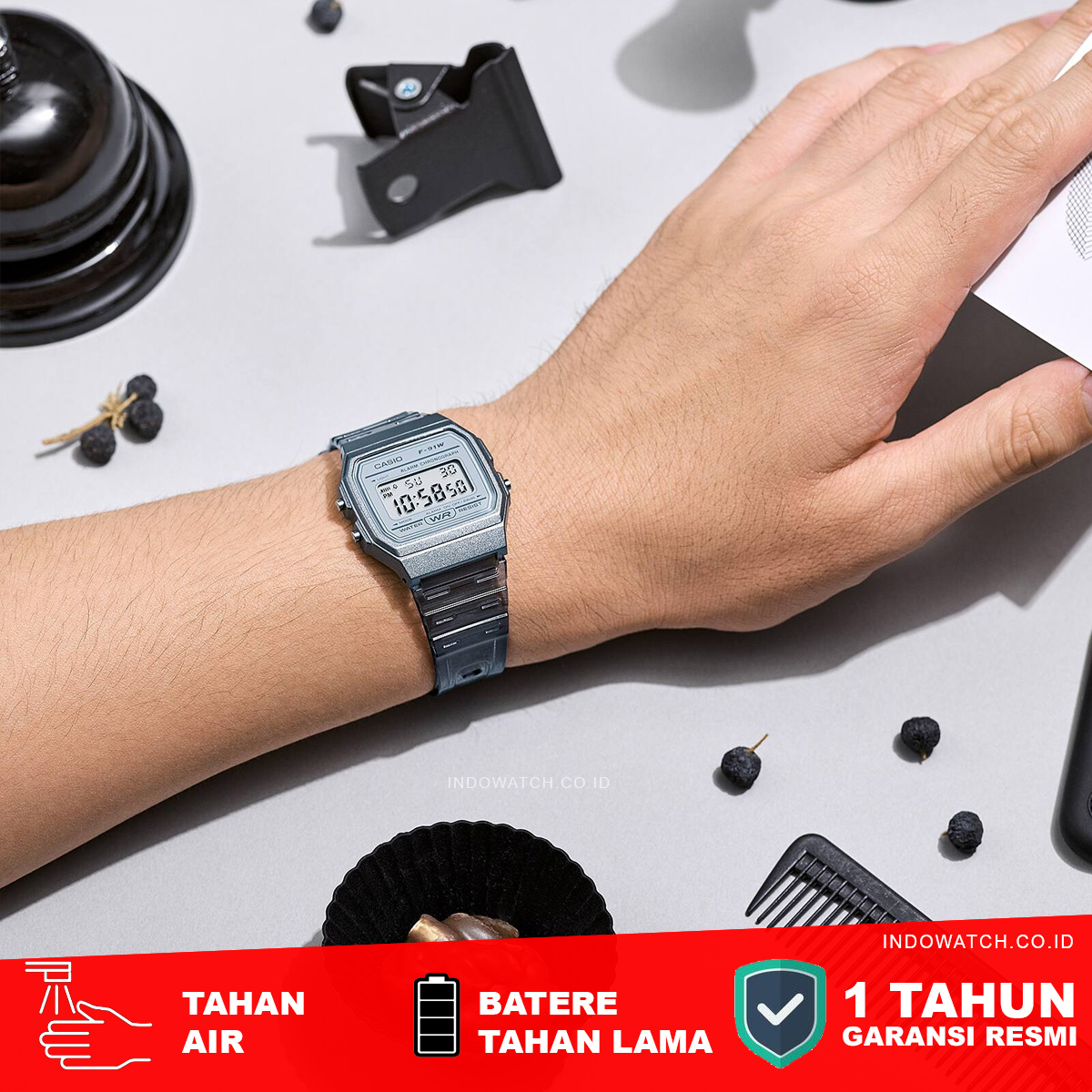 Casio Standard F-91WS-8 Full Digital - Image 2