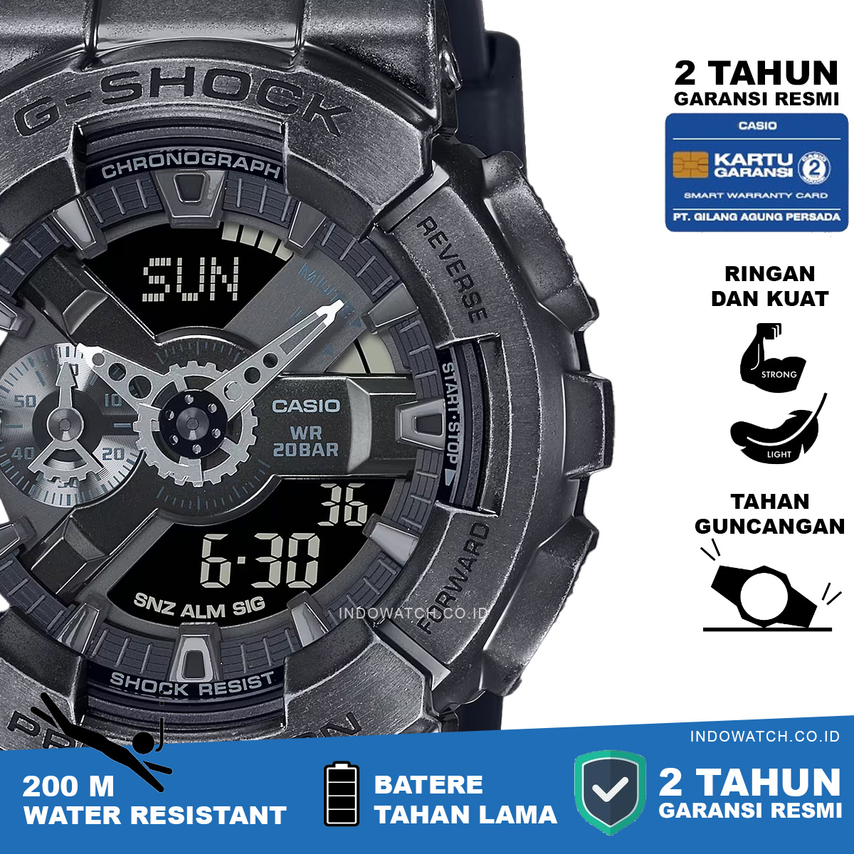 CASIO G-SHOCK GM-110VB-1A METAL BEZEL - Image 2