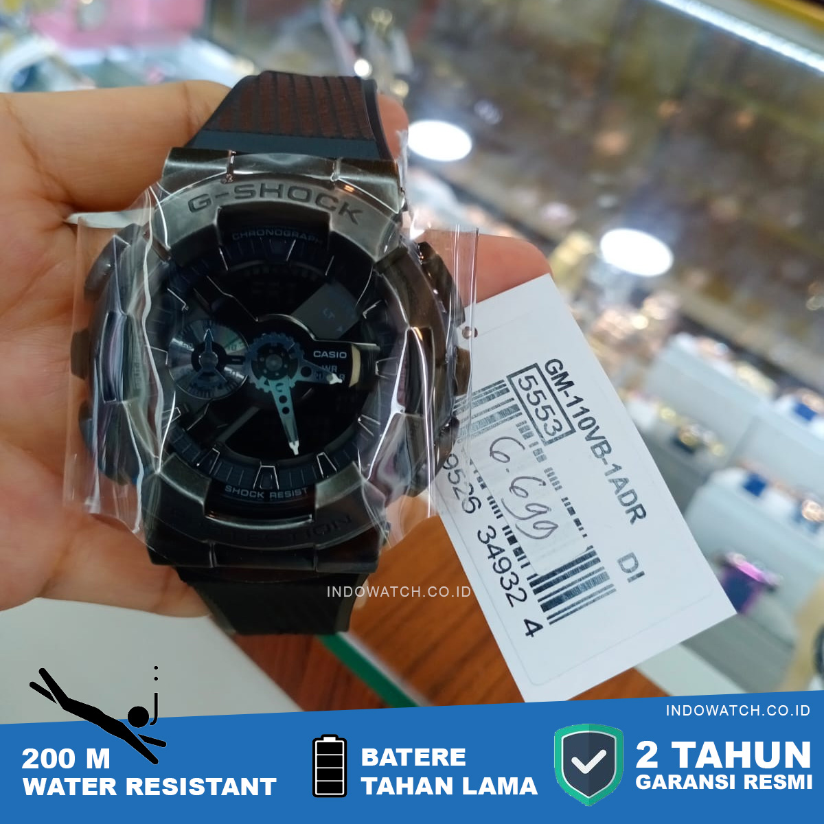 CASIO G-SHOCK GM-110VB-1A METAL BEZEL - Image 3