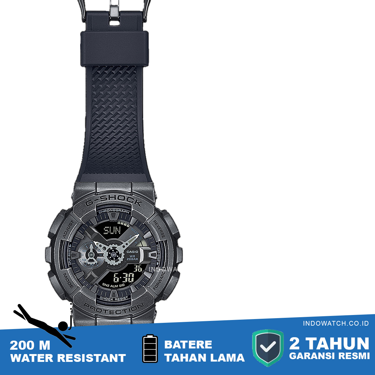 CASIO G-SHOCK GM-110VB-1A METAL BEZEL - Image 4