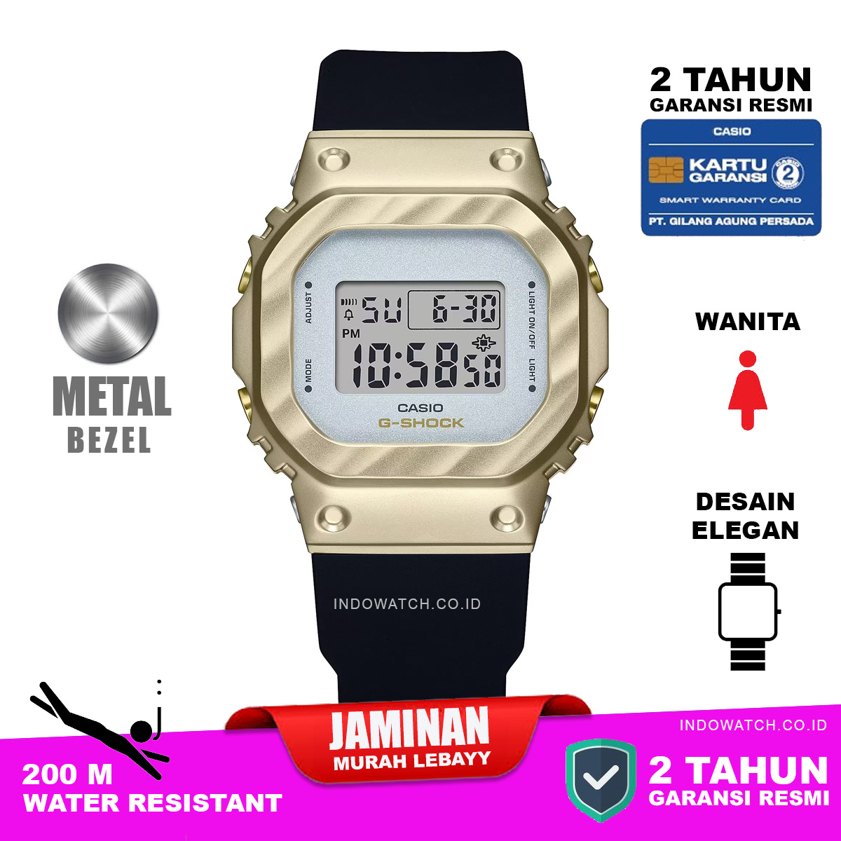 Casio G-Shock woman GM-S5600BC-1