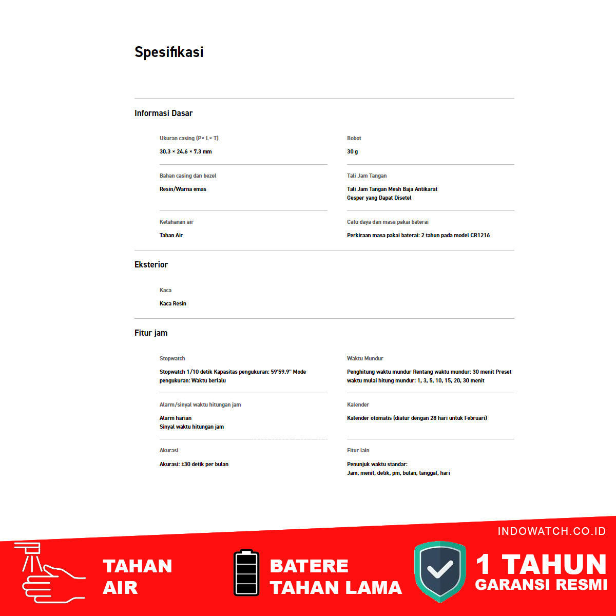 Casio Standard LA670WEMB-1 Vintage Style - Image 4