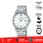Casio Standard MTP-V002D-7B3 Full Stainless Steel