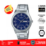 Casio Standard MTP-V006D-2B Full Stainless Steel