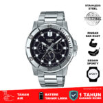 Casio Standard MTP-VD300D-1E Full Stainless Steel
