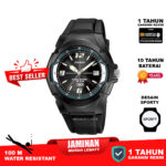 Casio MW-600F-1A jam tangan full analog