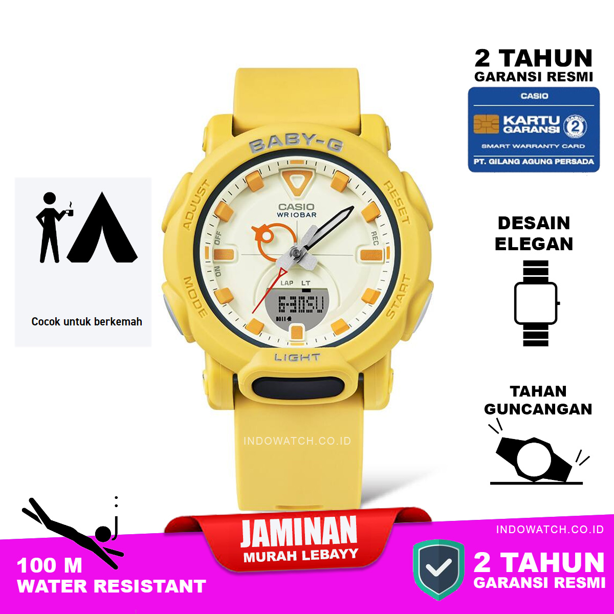 Casio Baby-G BGA-310RP-9A jam tangan wanita