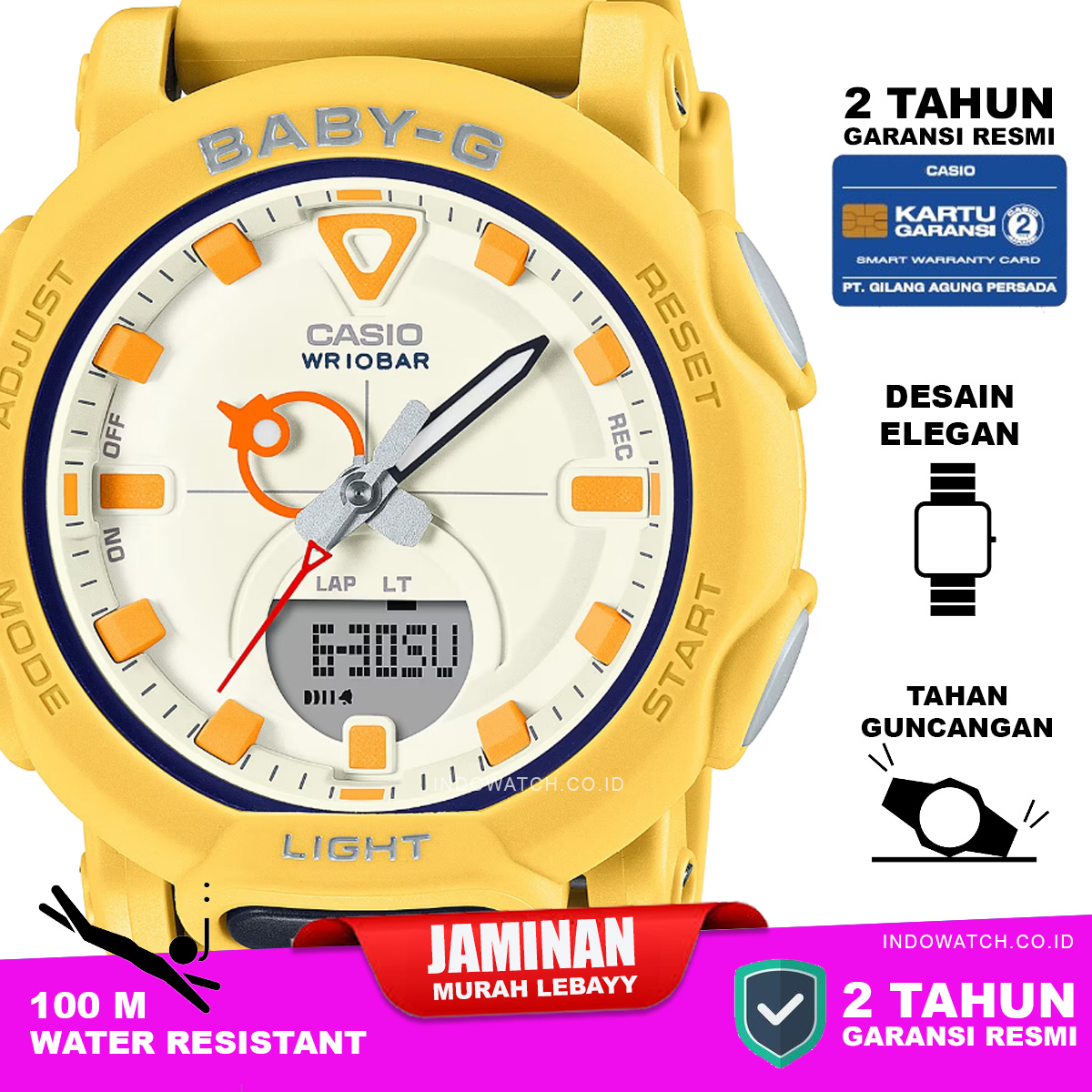Casio Baby-G BGA-310RP-9A jam tangan wanita - Image 2