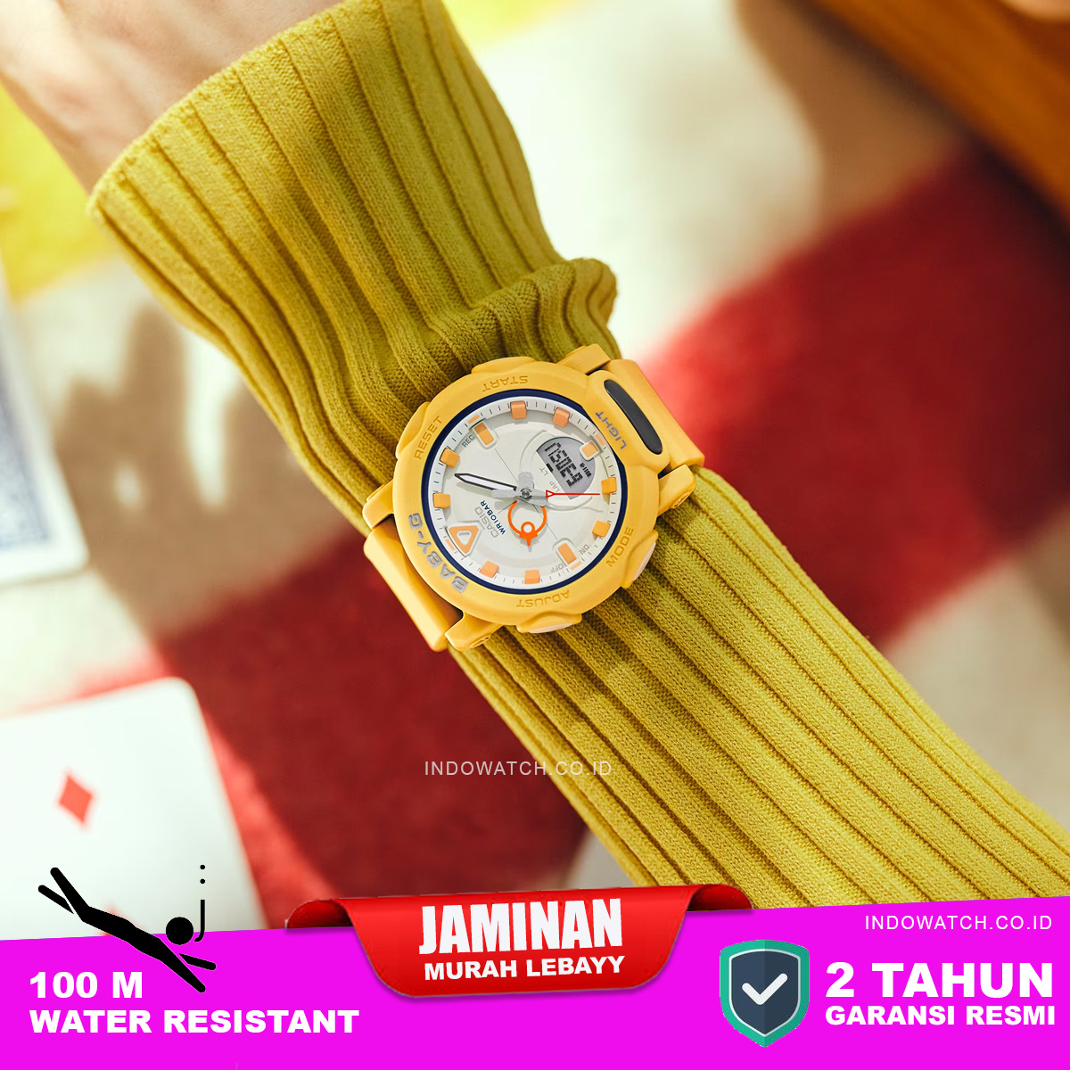 Casio Baby-G BGA-310RP-9A jam tangan wanita - Image 3