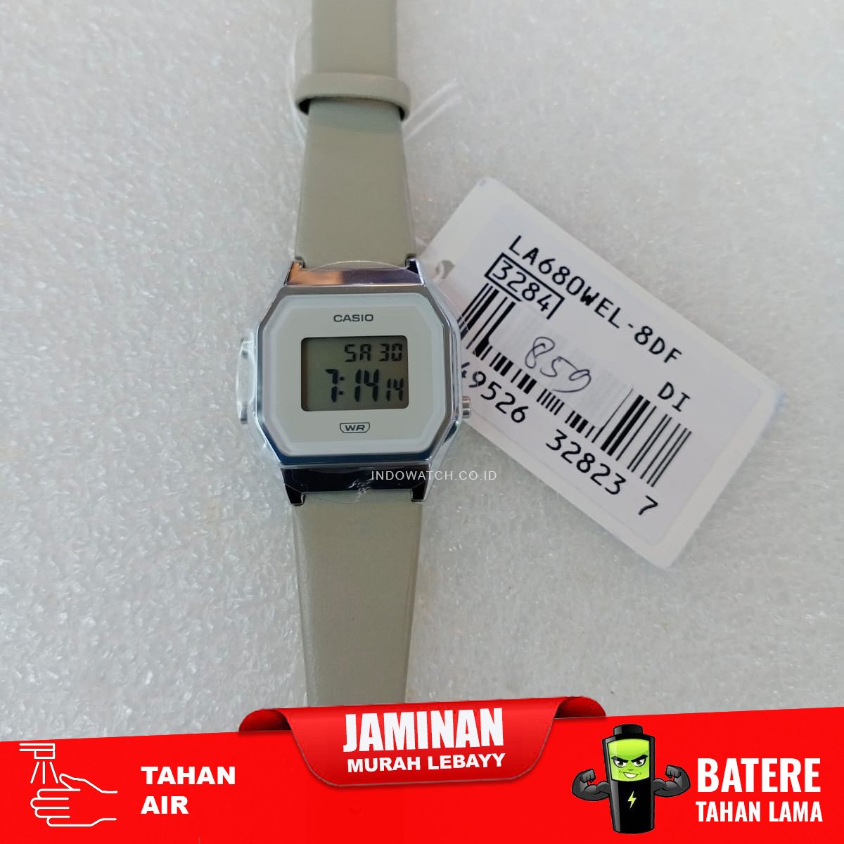Casio LA680WEL-8 jam tangan wanita full digital - Image 5