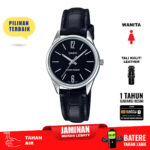 Casio LTP-V005L-1B jam wanita tali kulit