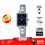 Casio LTP-V009D-1E jam wanita full stainless