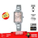 Casio LTP-V009D-4E jam wanita full stainless