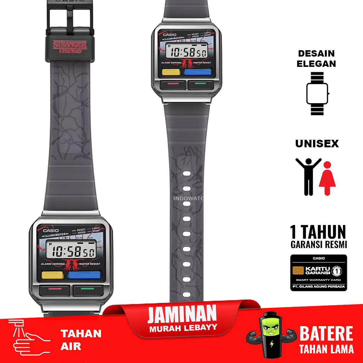 Casio A120WEST-1A stranger things limited edition - Image 2