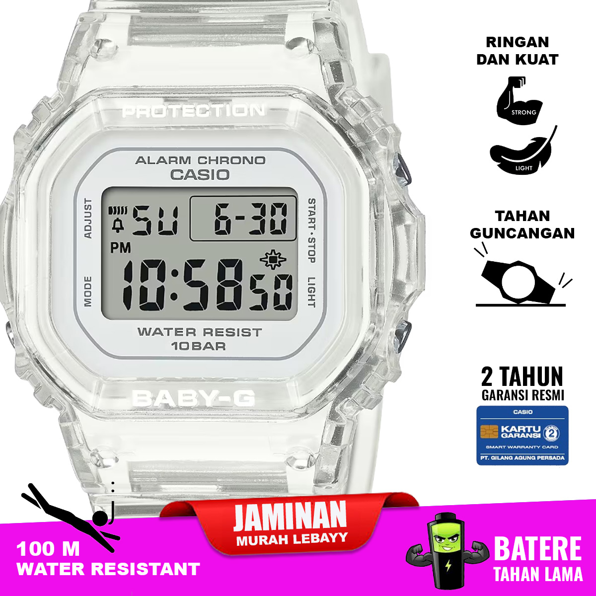 Casio Baby-G BGD-565US-7 jam tangan wanita - Image 2