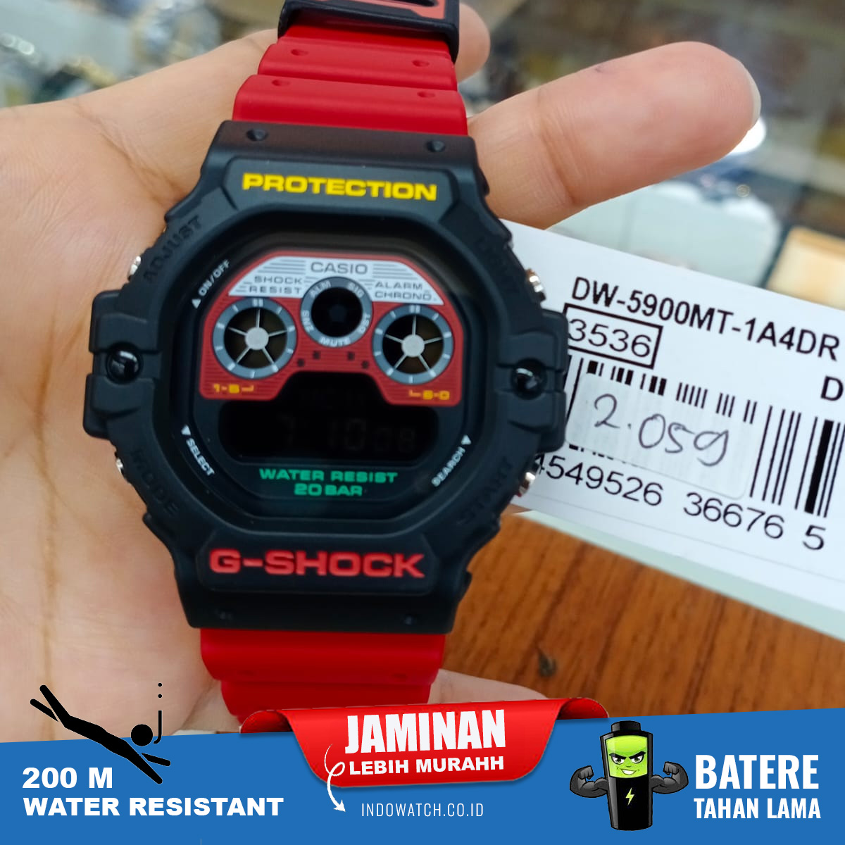 Casio G-Shock DW-5900MT-1A4 - Image 3