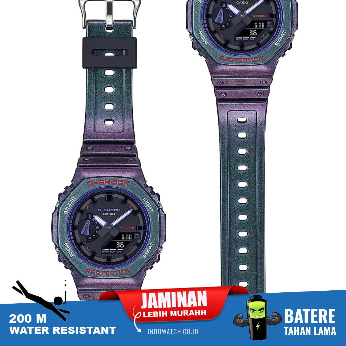 Casio G-Shock GA-2100AH-6A - Image 2