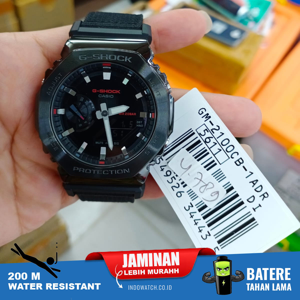 CASIO G-SHOCK GM-2100CB-1A METAL BEZEL - Image 4