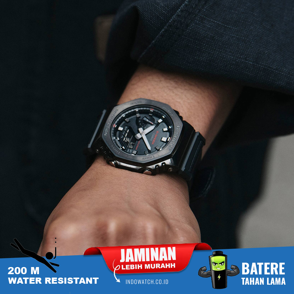 CASIO G-SHOCK GM-2100CB-1A METAL BEZEL - Image 5