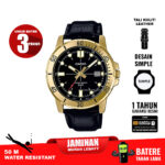 Casio MTP-VD01GL-1EV jam pria tali kulit