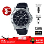 Casio MTP-VD01L-1CV jam pria tali kulit