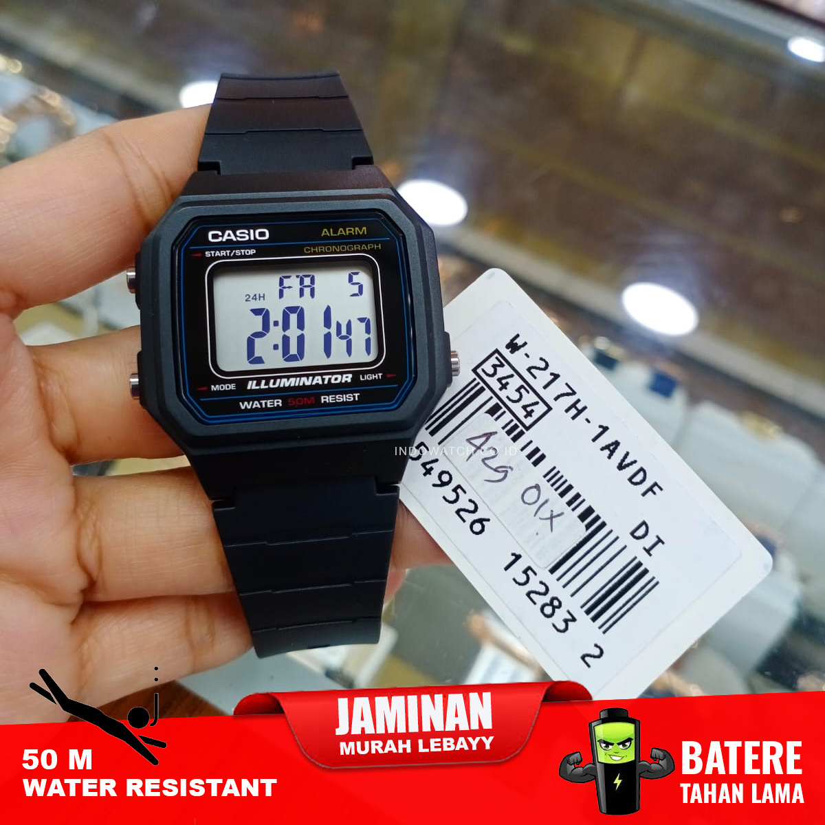 Casio Standard W-217HM-1AV - Image 4