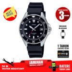 Casio MDV-10-1A1 jam tangan diver metal bezel