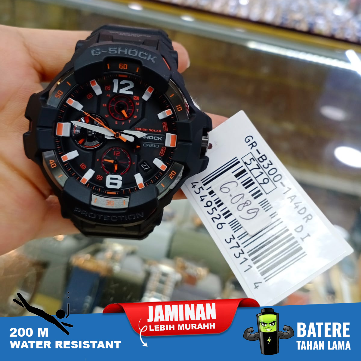 Casio G-Shock gravitymaster GR-B300-1A4 - Image 3
