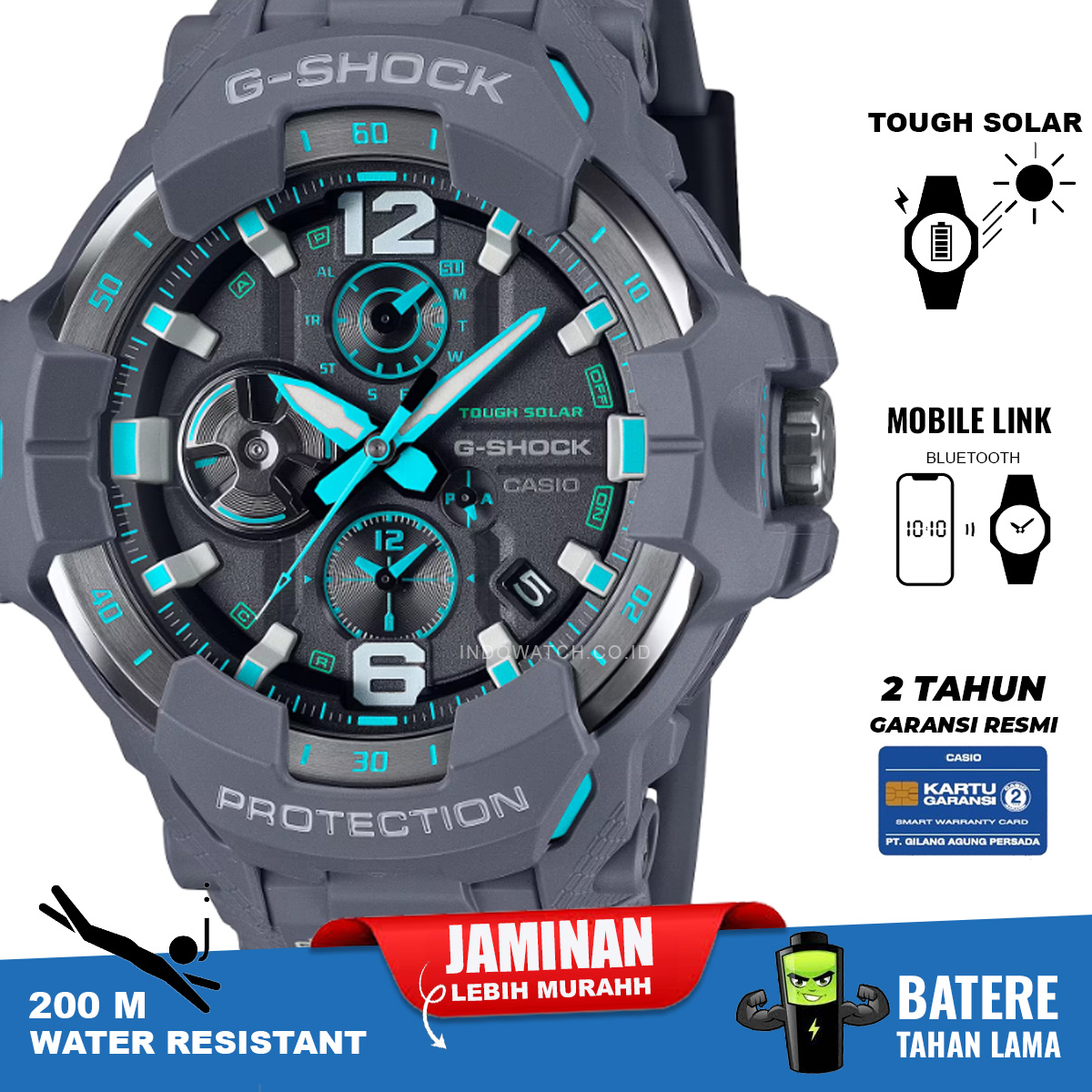 Casio G-Shock gravitymaster GR-B300-8A2 - Image 2