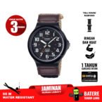 Casio MW-240B-5BV tali kanvas original garansi resmi